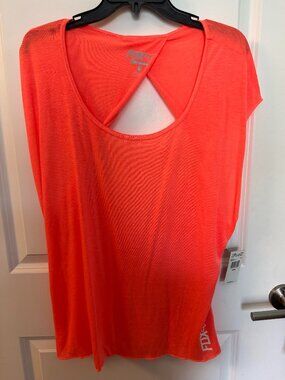 Fox Open-back Workout Top L